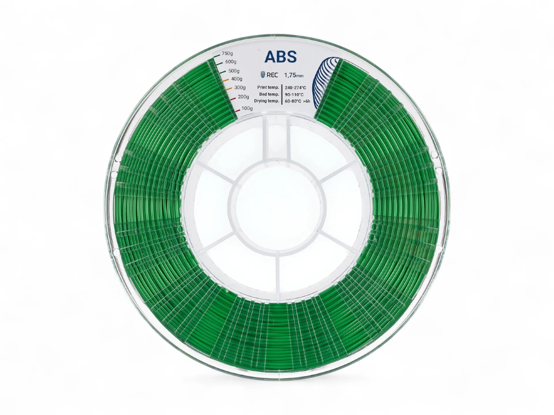 ABS plastic REC 1.75 mm green