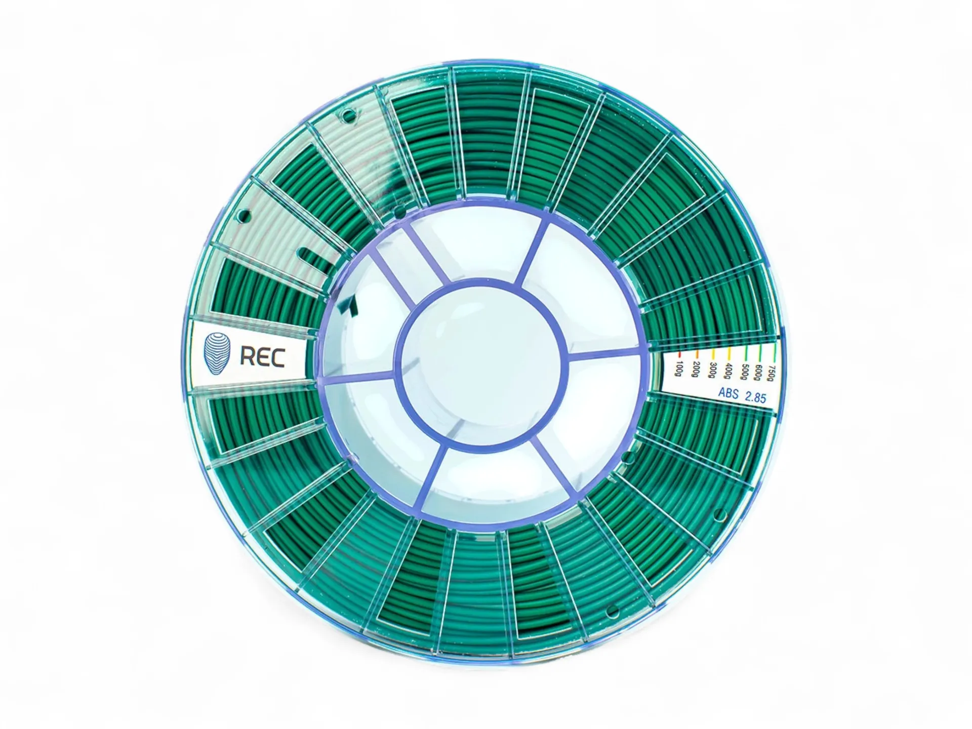 ABS plastic REC 2.85 mm green