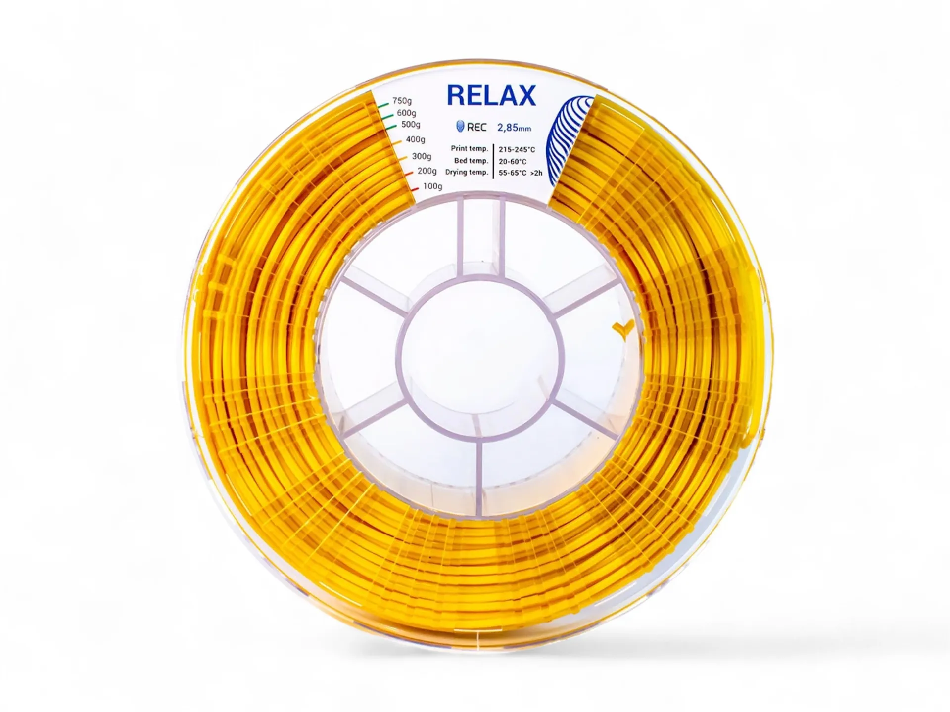 RELAX plastic REC 2.85 mm yellow