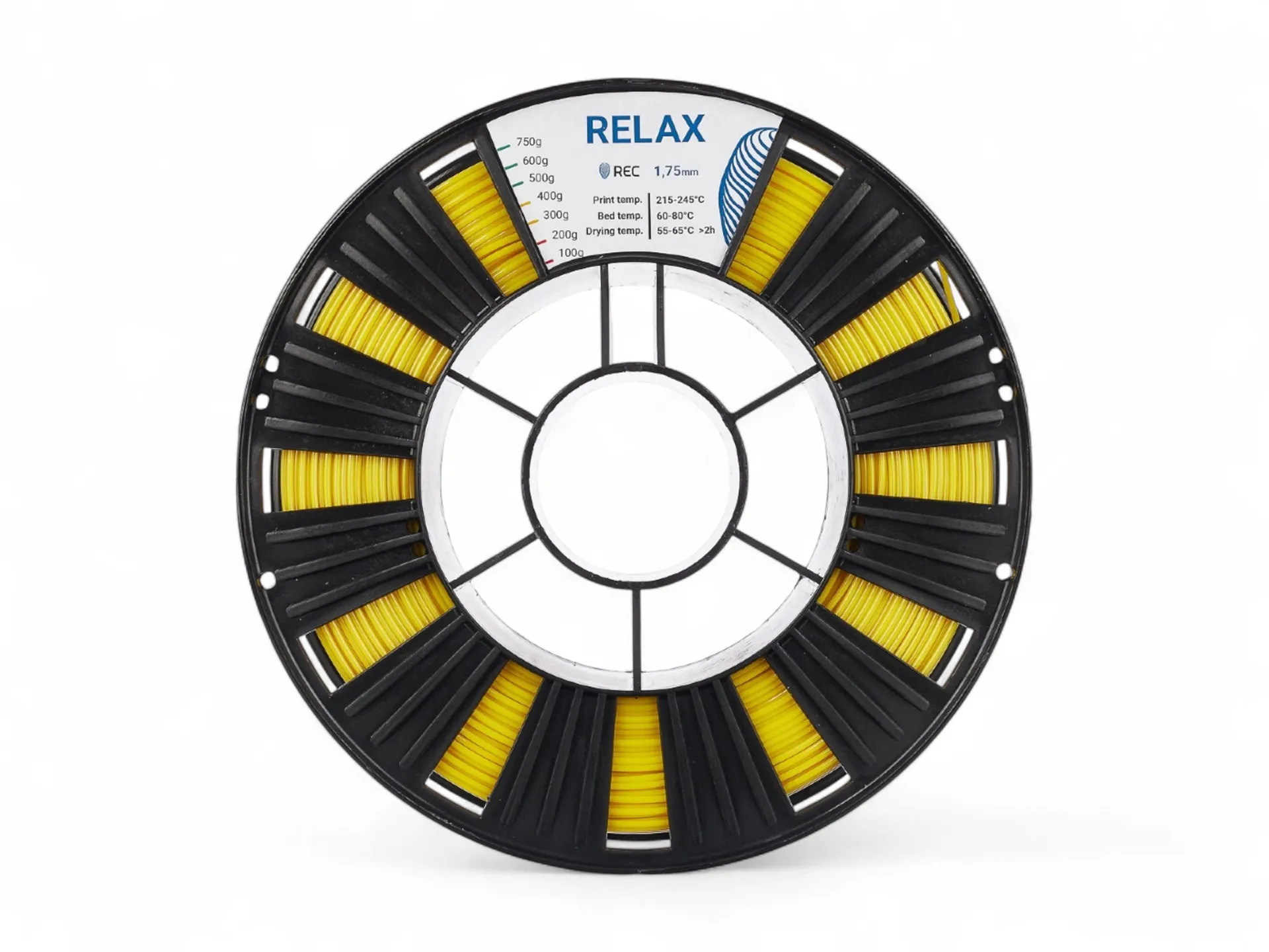 RELAX plastic REC 1.75 mm yellow