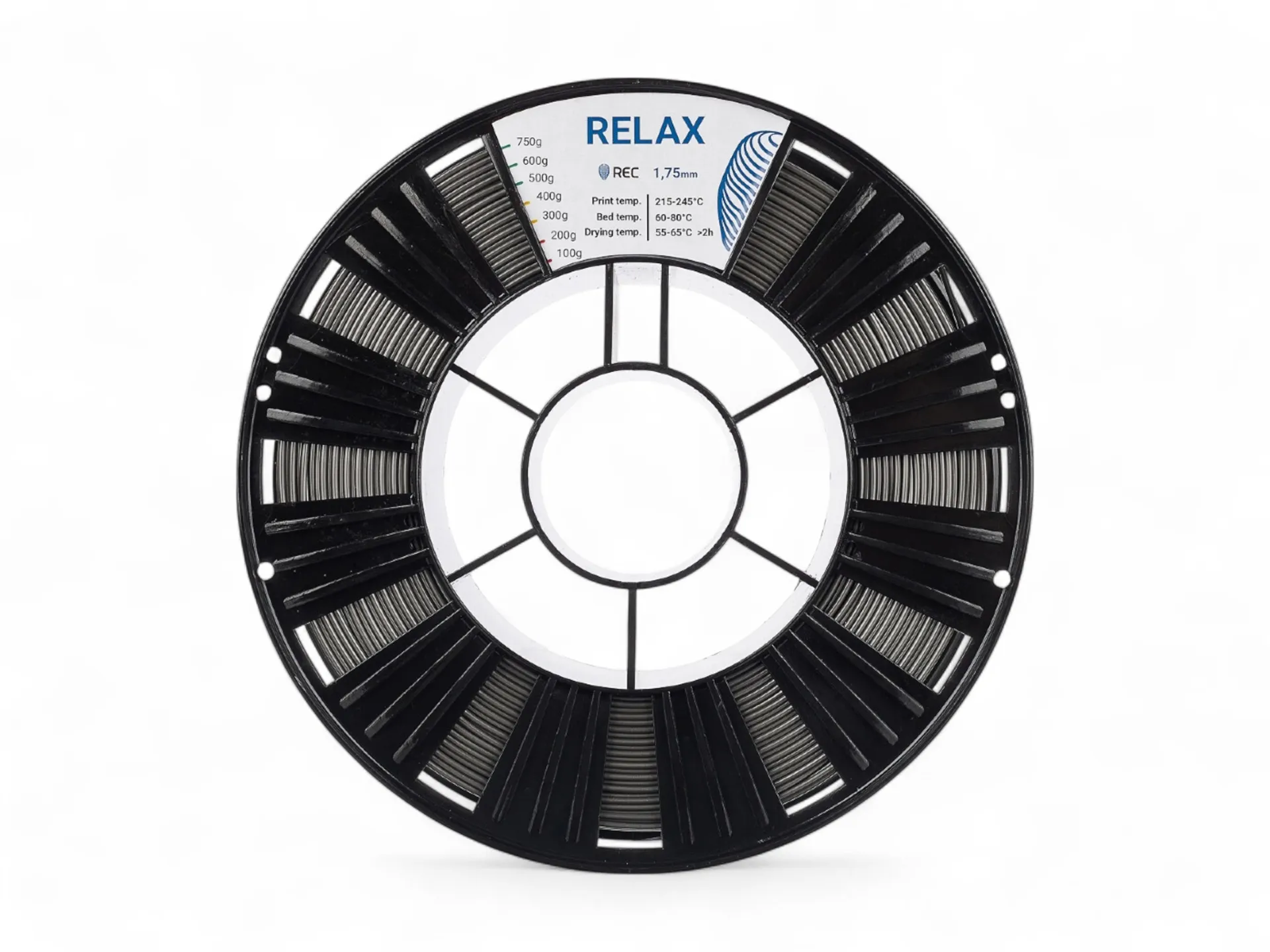 RELAX plastic REC 1.75 mm silver