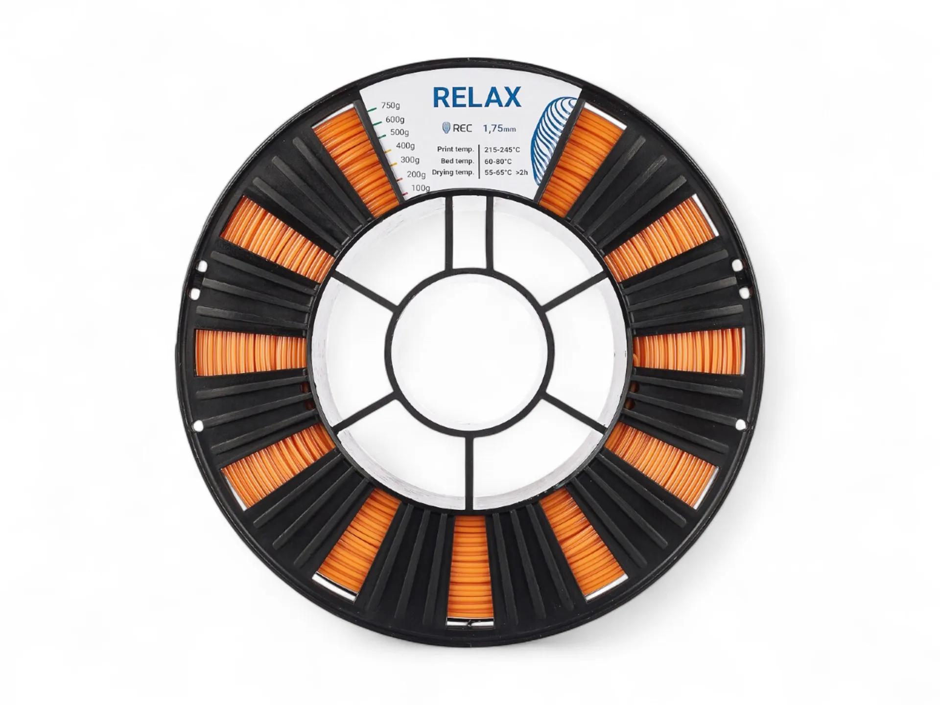 RELAX plastic REC 1.75 mm orange