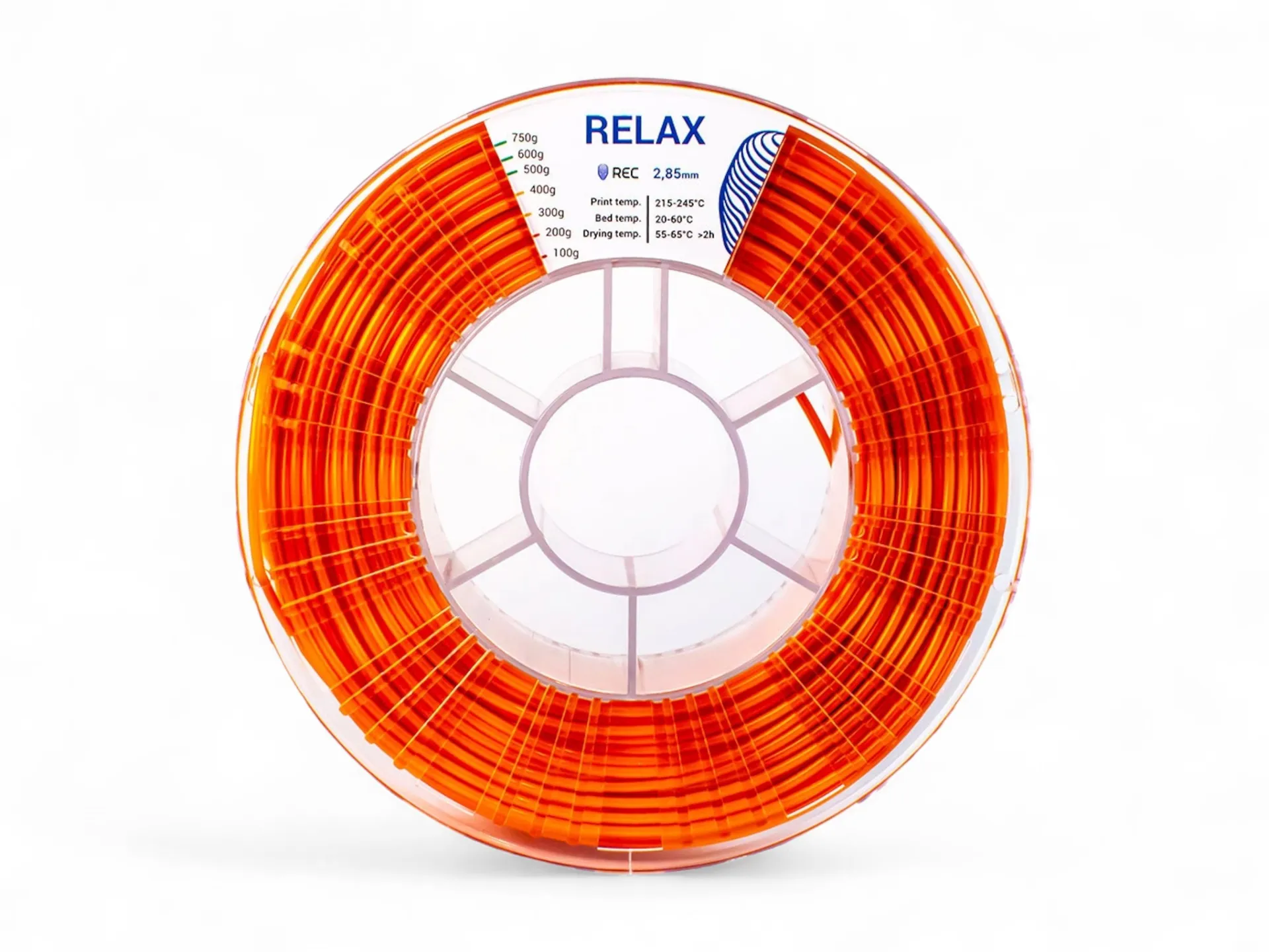 RELAX plastic REC 2.85 mm orange