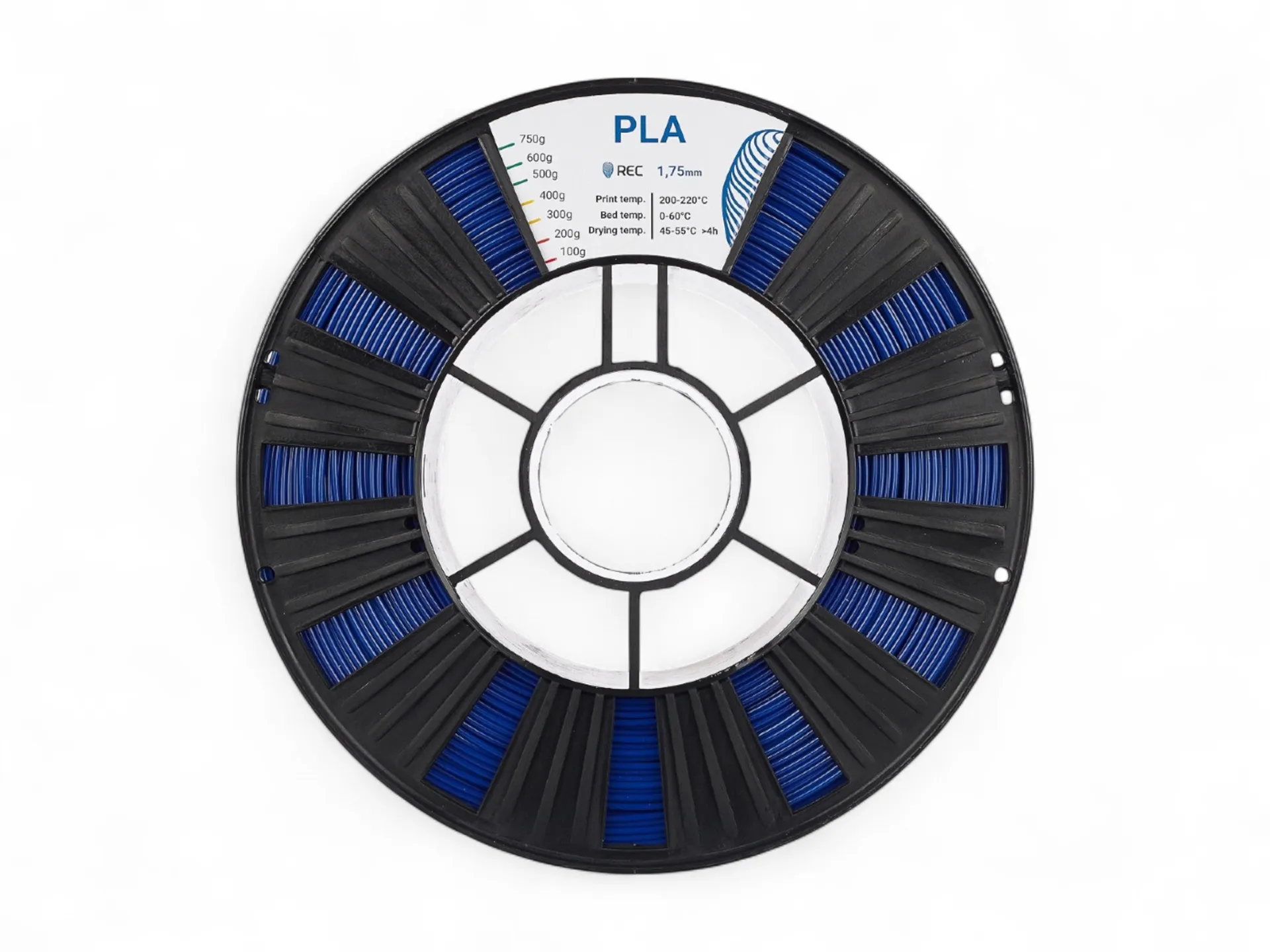 PLA Plastic REC 1.75 mm blue