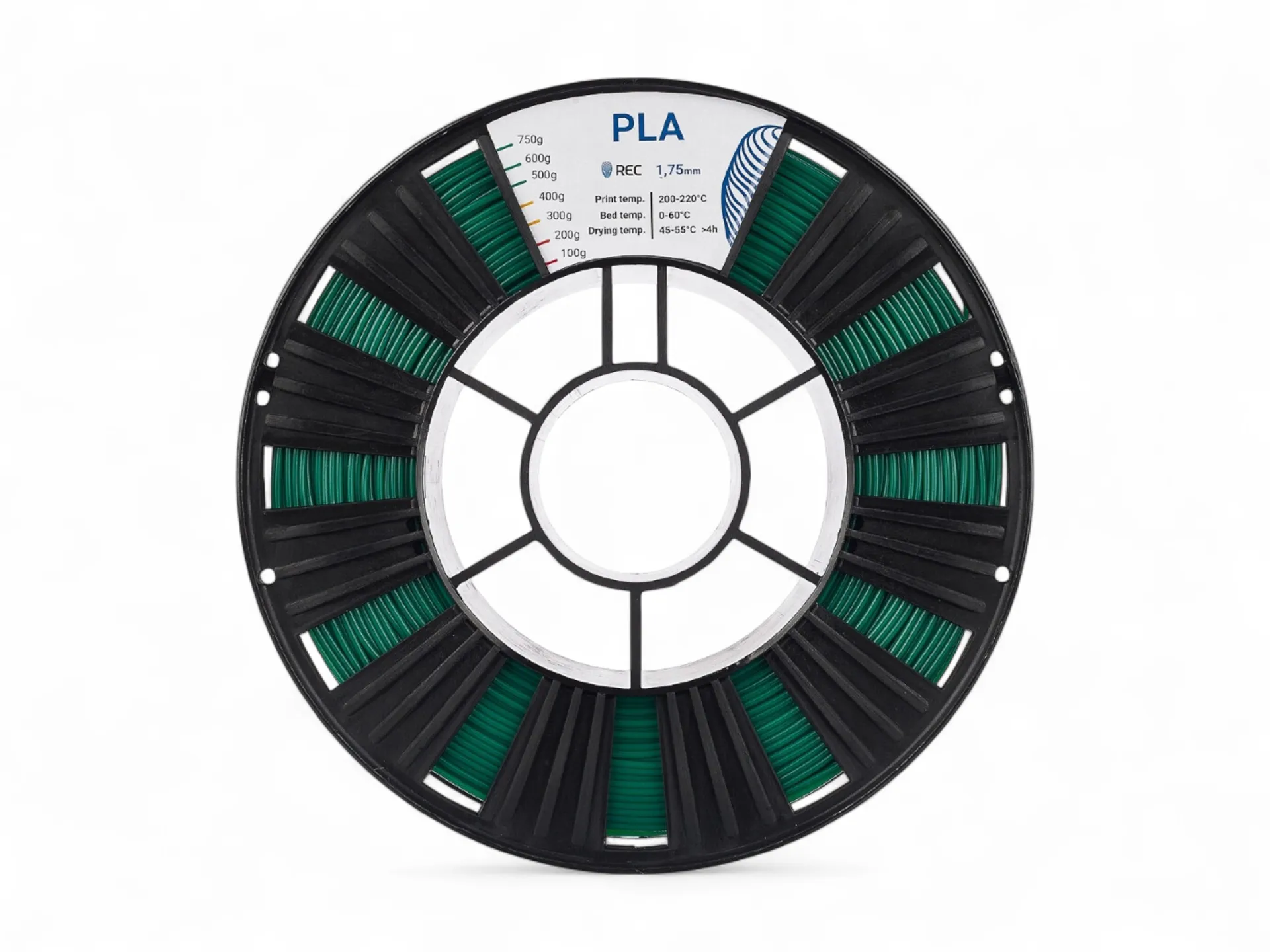 PLA Plastic REC 1.75 mm green