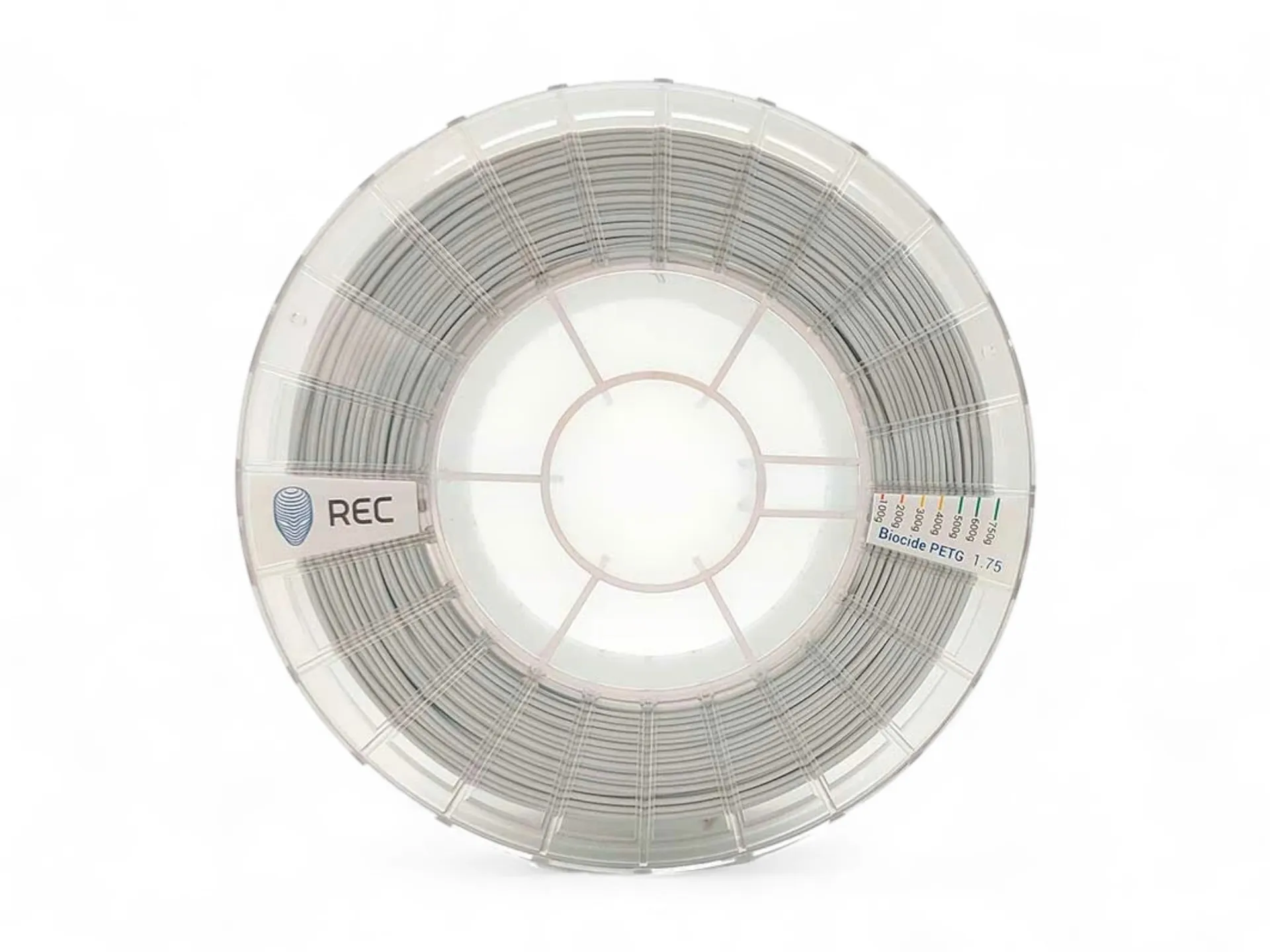 Biocide PETG Plastic REC 2.85 mm white