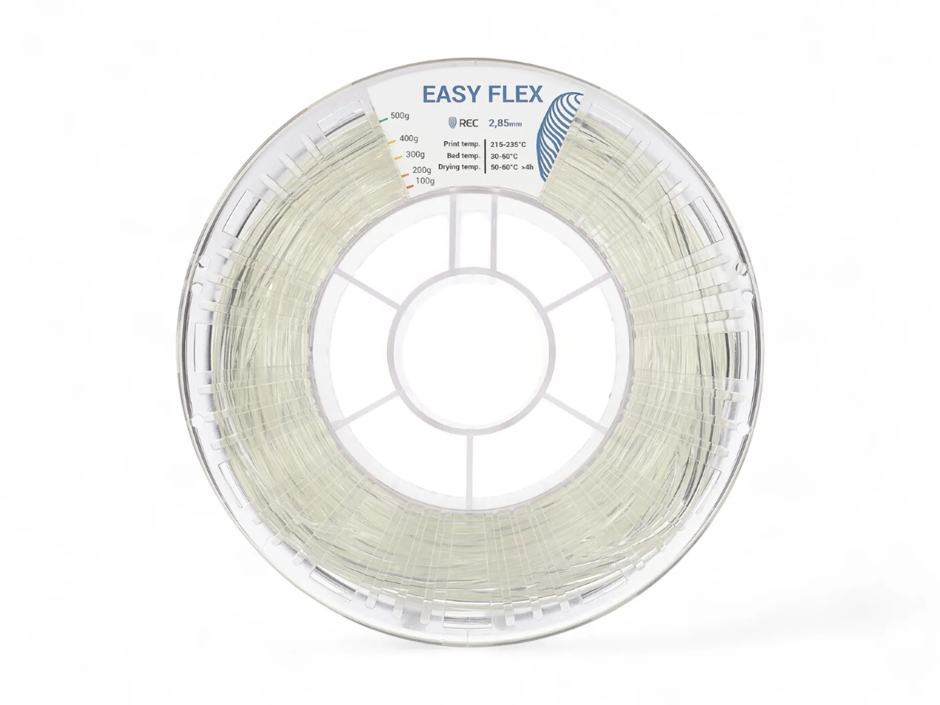 Easy Flex plastic REC 2.85 mm transparent