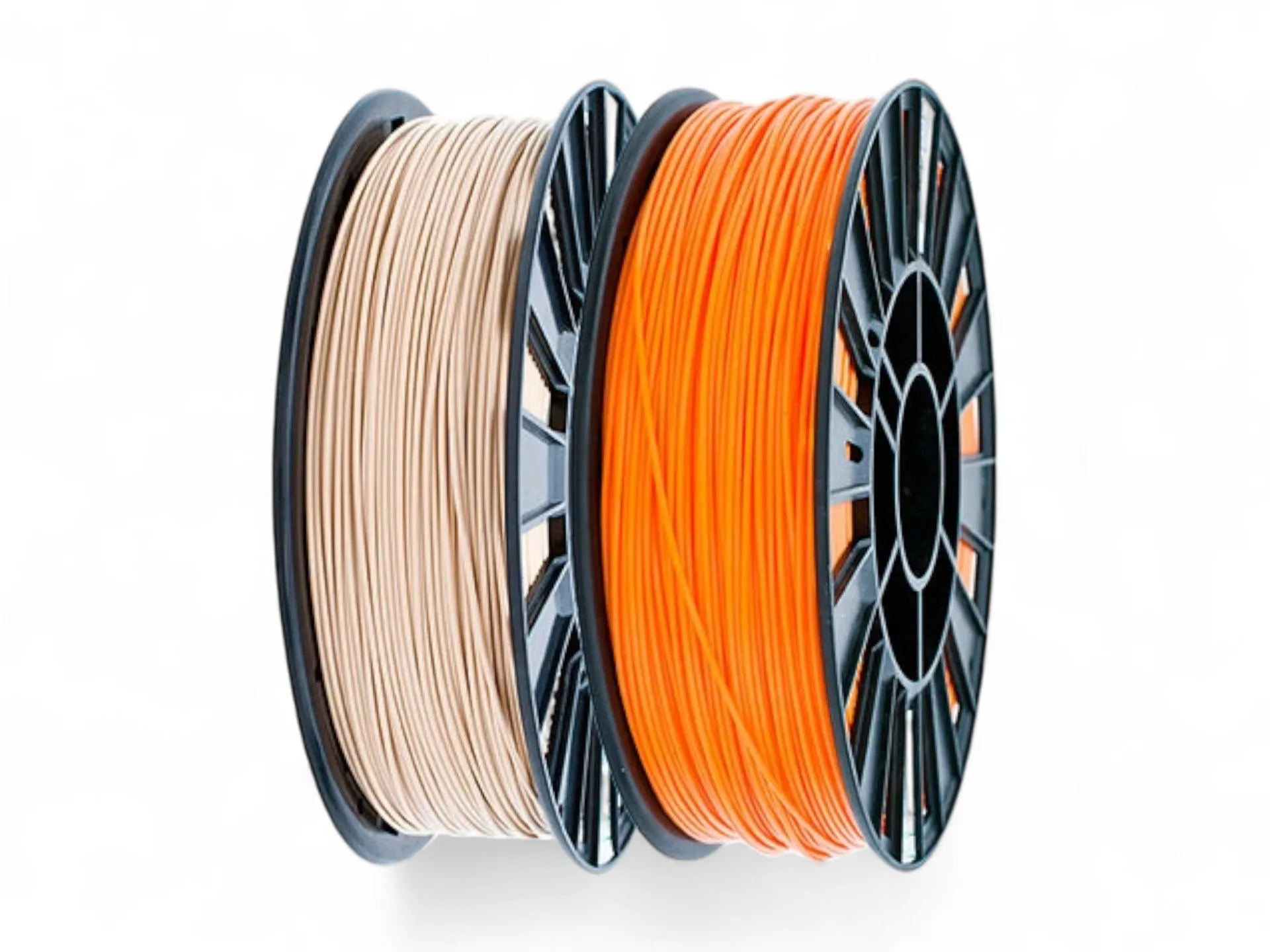 Set of ABS orange, PLA beige