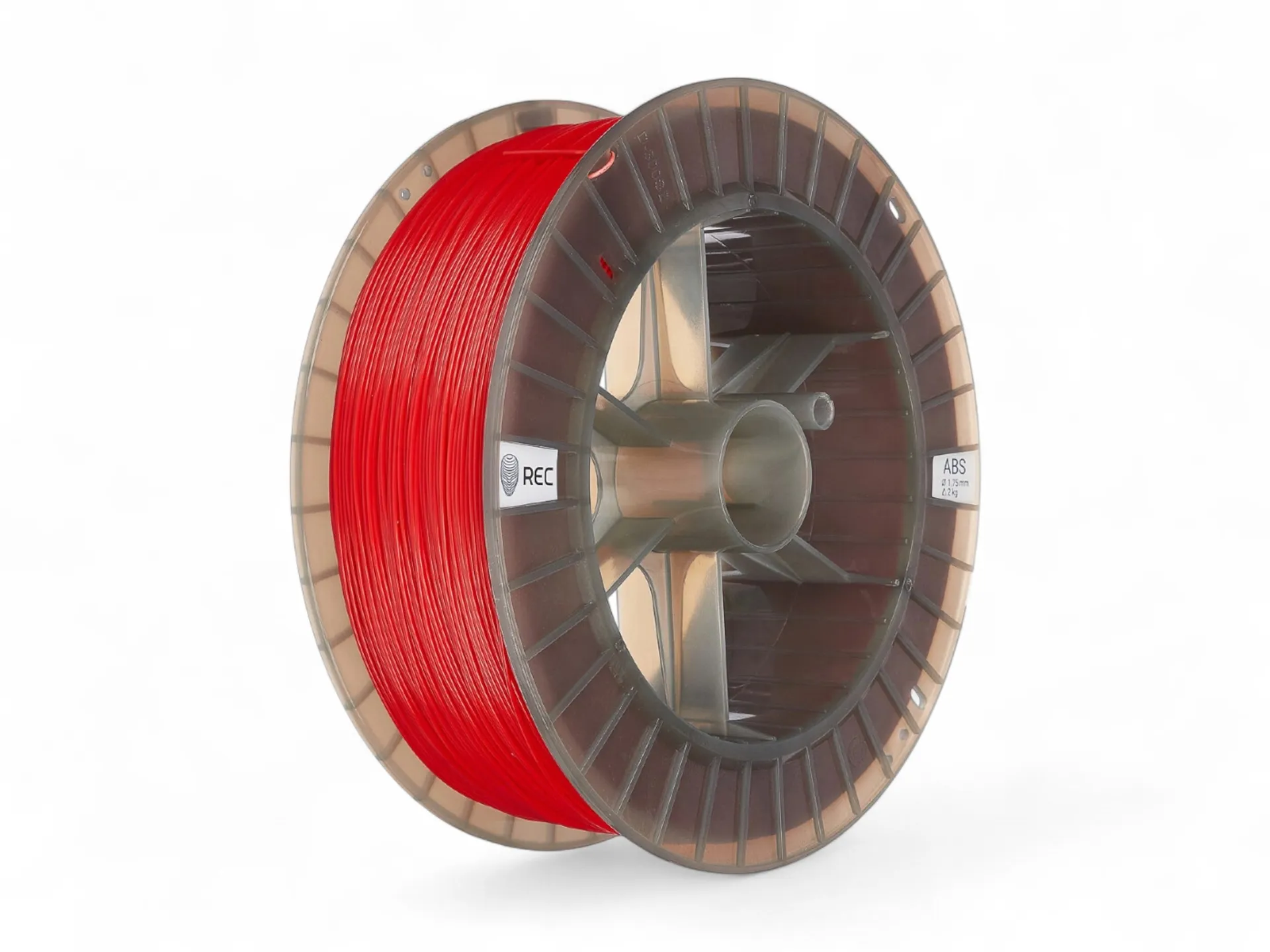 ABS plastic REC 1.75 mm red 2kg