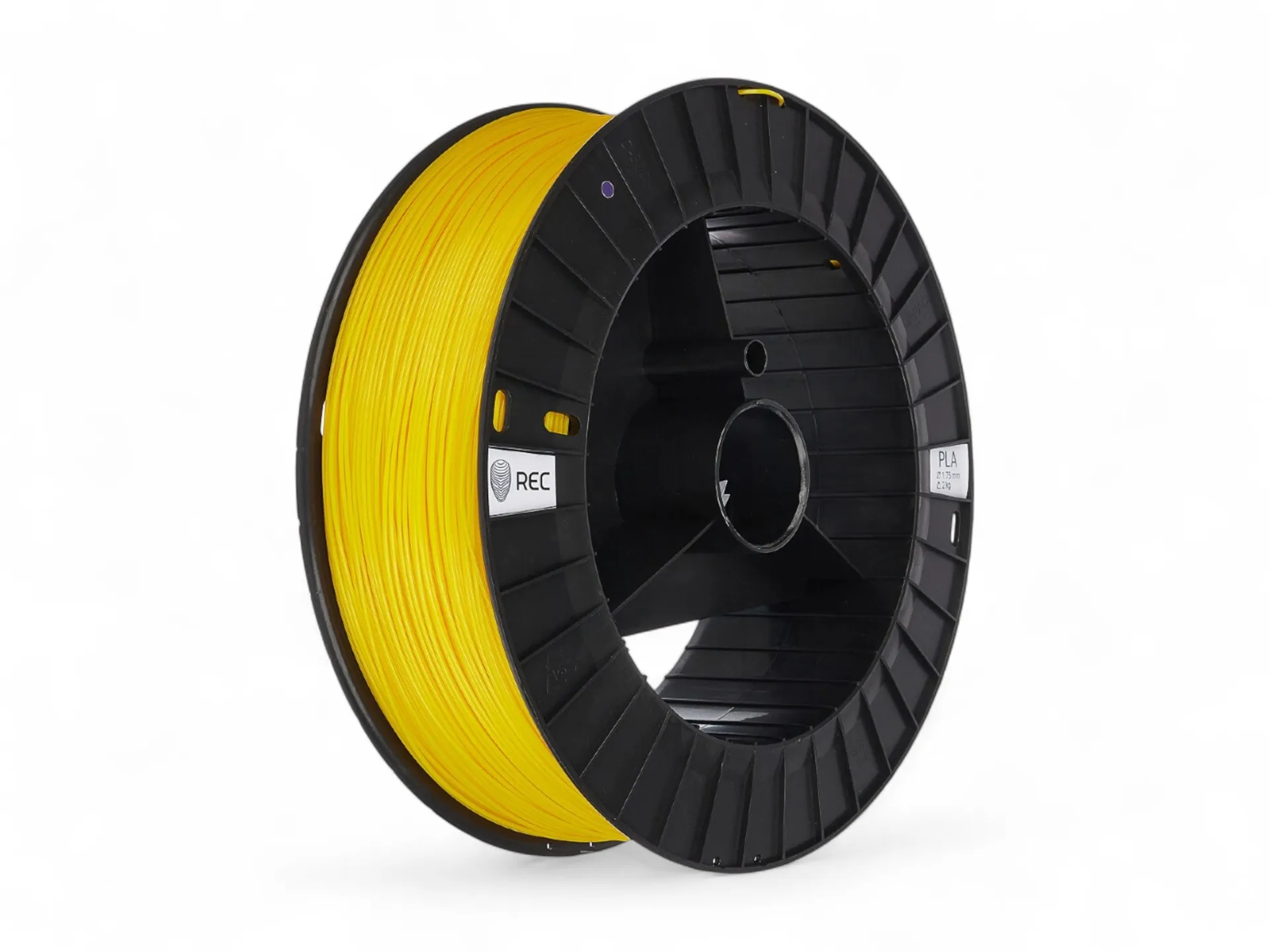 PLA plastic REC 1.75 mm yellow 2kg